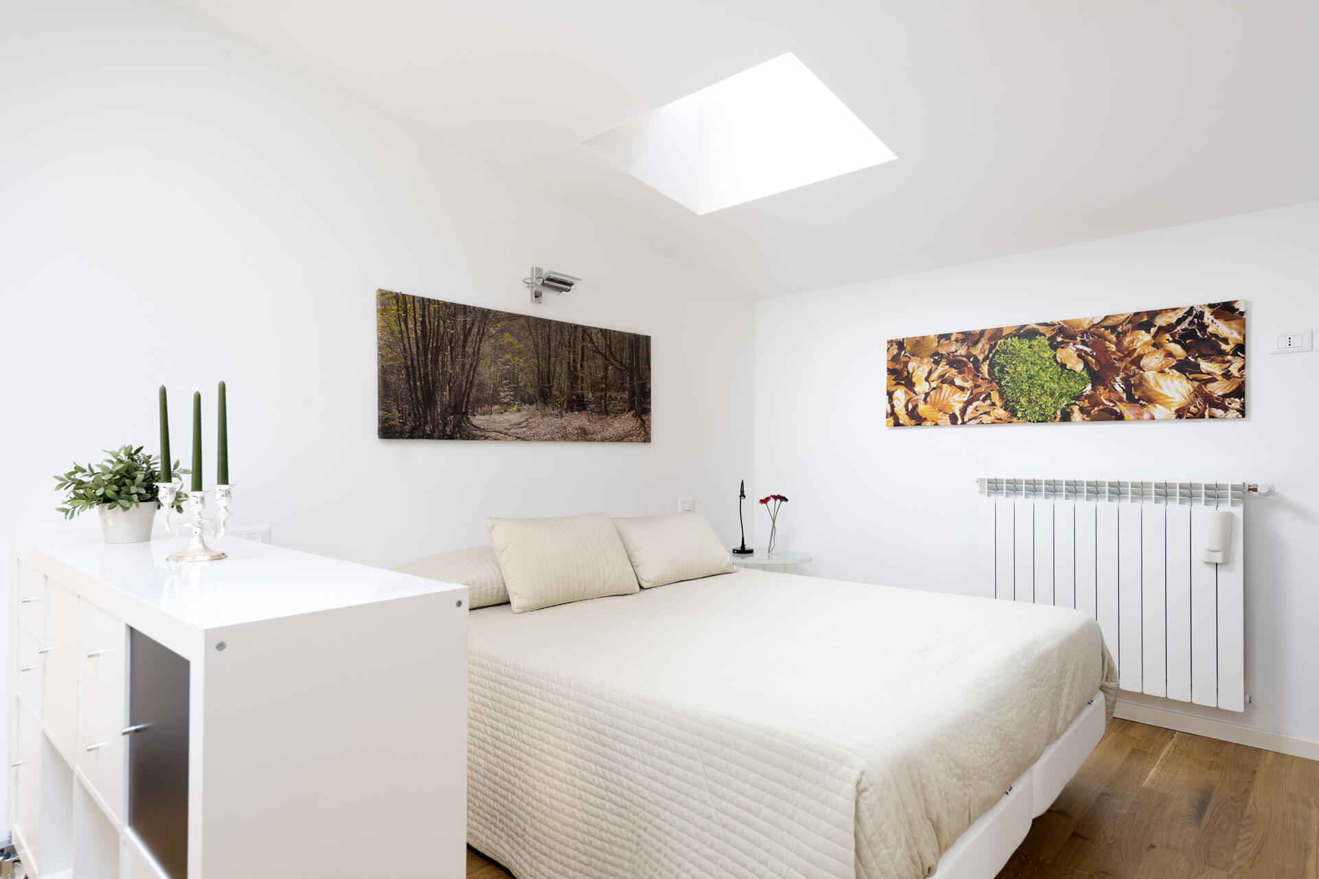 Camera di un monolocale della Maison